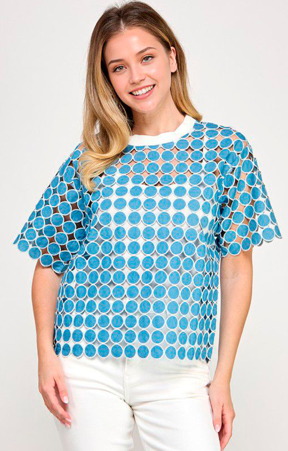 Blusa azul - BLUSA Boutiquemirel 