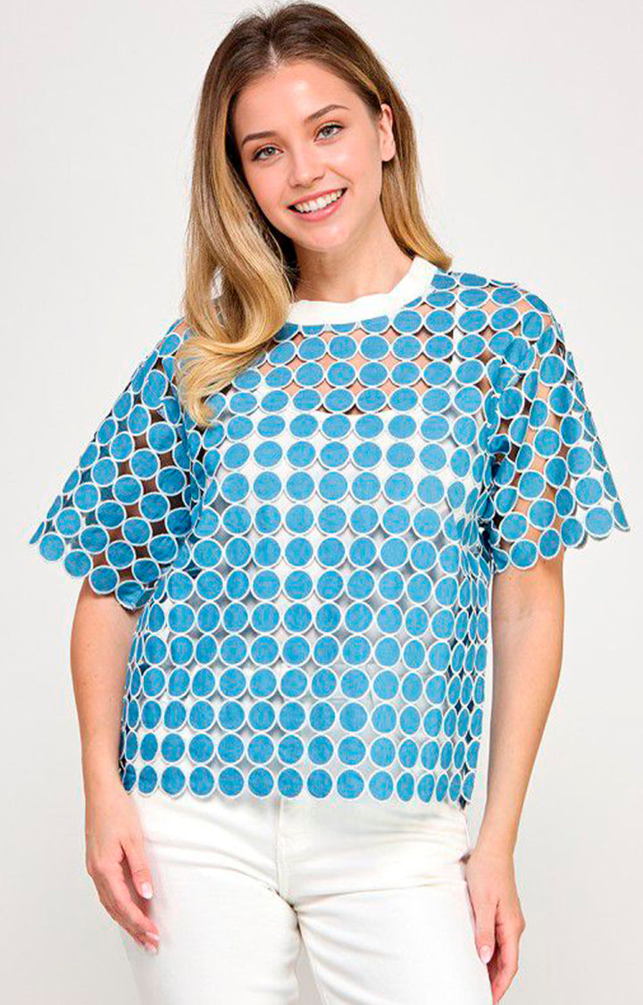 Blusa azul - BLUSA Boutiquemirel 