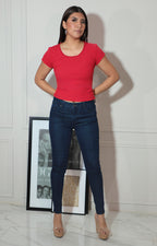 Pantalon de mezclilla obscuro - PANTALON Boutiquemirel 