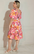 Vestido corto estampado - VESTIDO CORTO CURVY Boutiquemirel 
