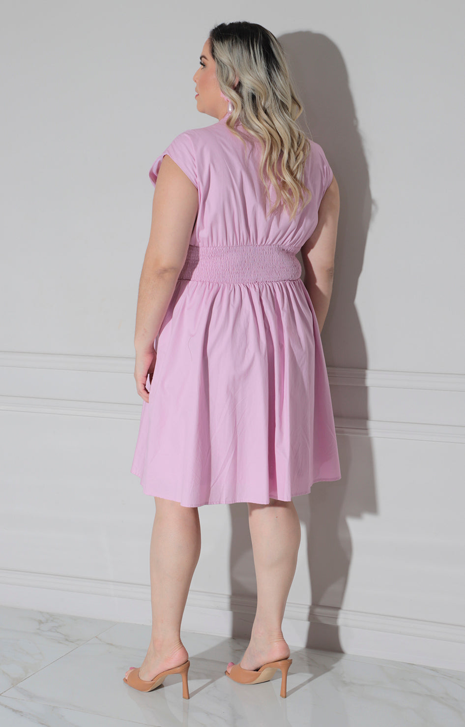 Vestido rosa con cierre - VESTIDO XL Boutiquemirel 