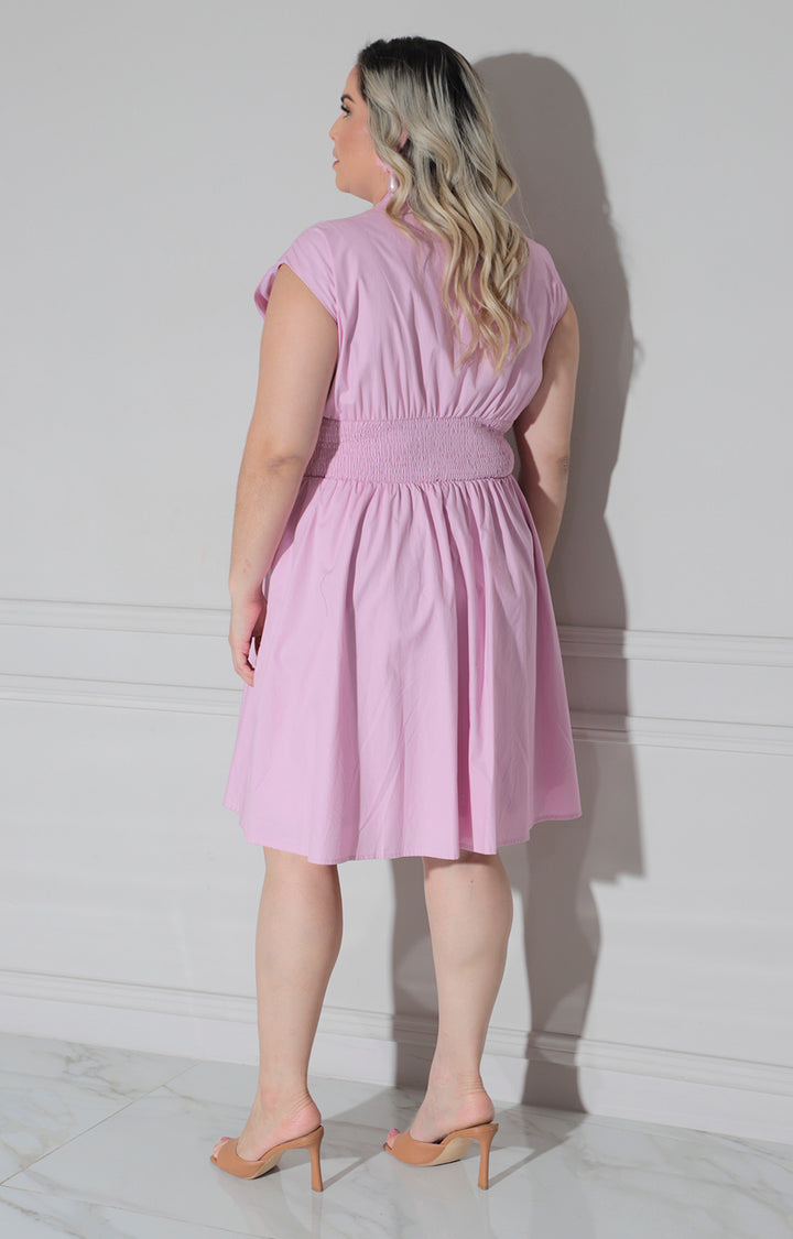 Vestido rosa con cierre - VESTIDO XL Boutiquemirel 