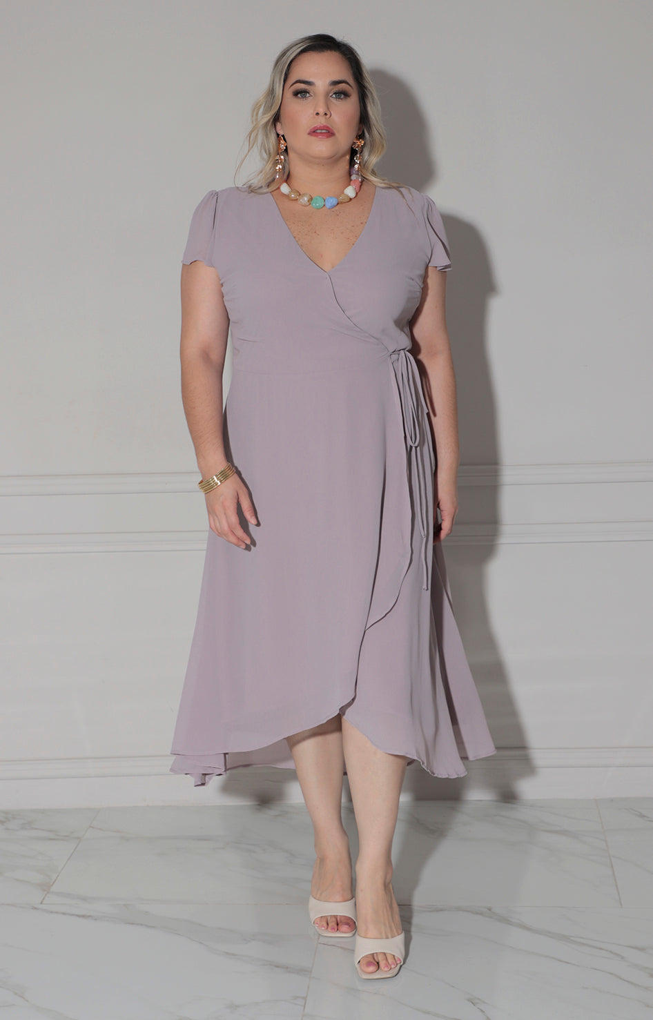 Vestido palo de rosa - VESTIDO CORTO CURVY Boutiquemirel 