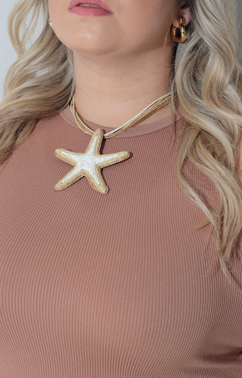 Collar de fibra natural - COLLAR Boutiquemirel 