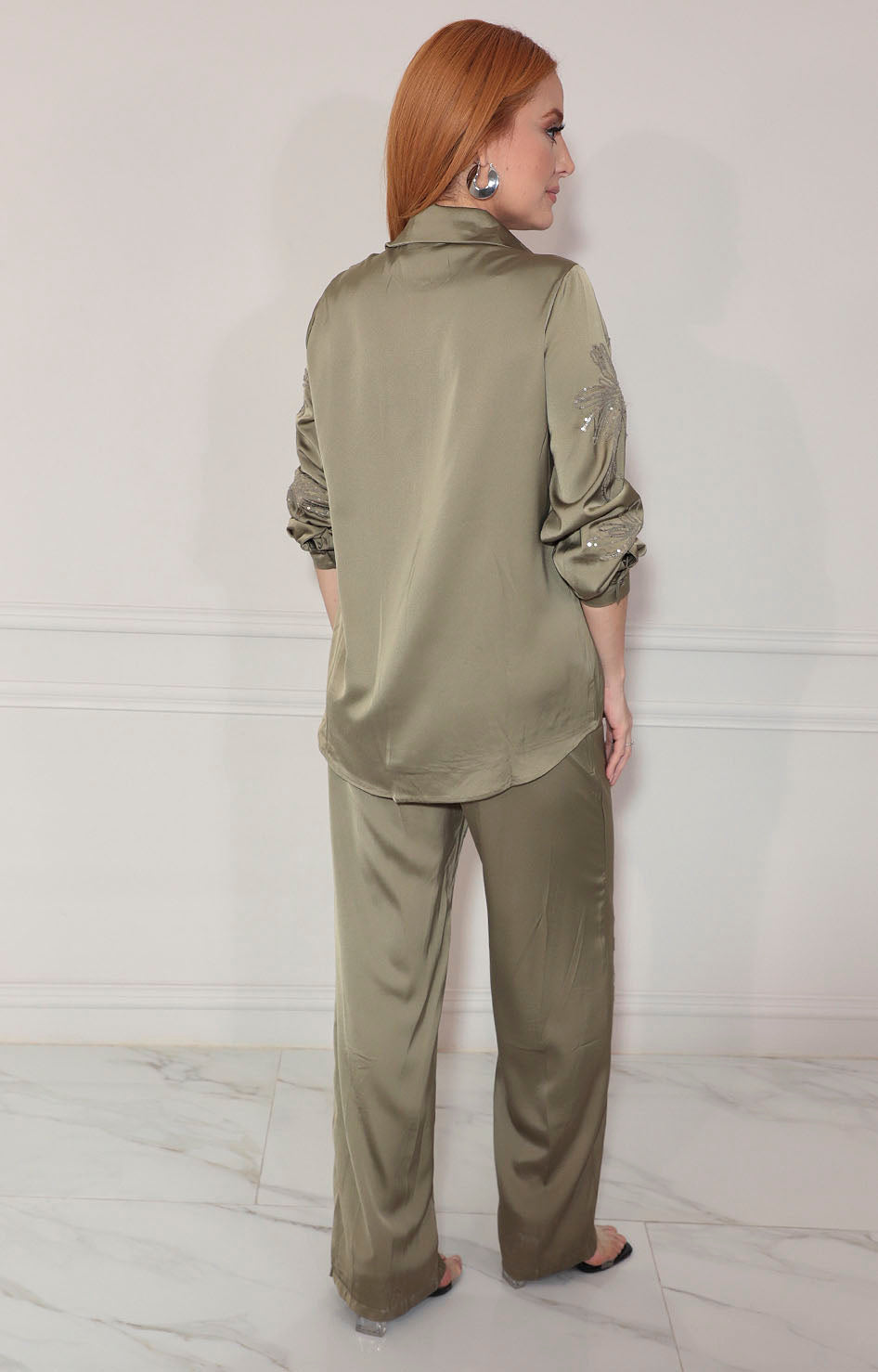 Conjunto verde bordado - CONJUNTO Boutiquemirel 