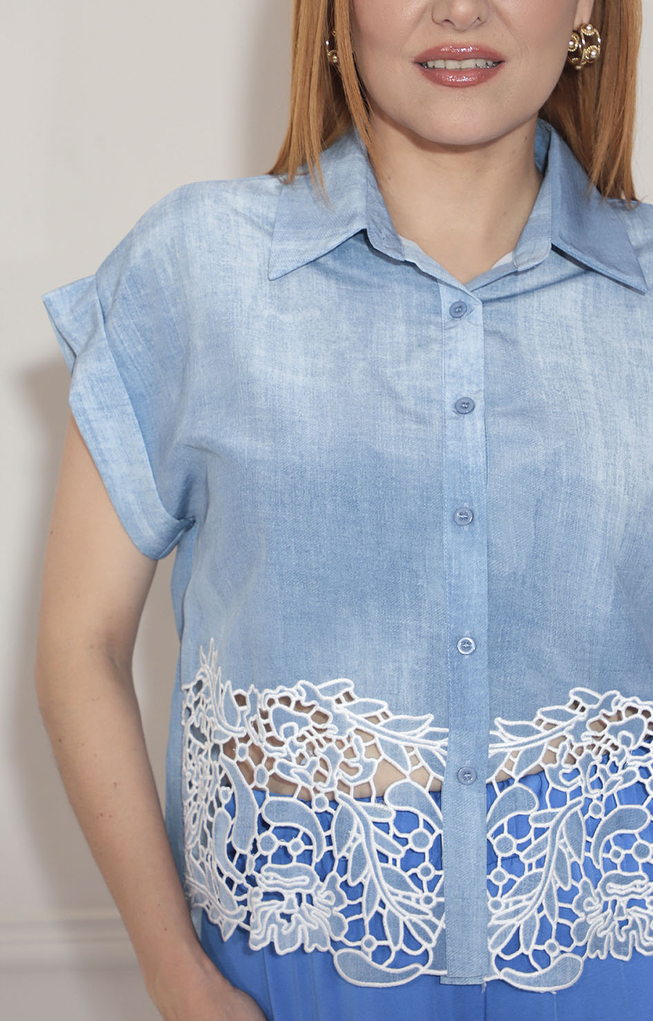 Blusa azul claro - BLUSA Boutiquemirel 