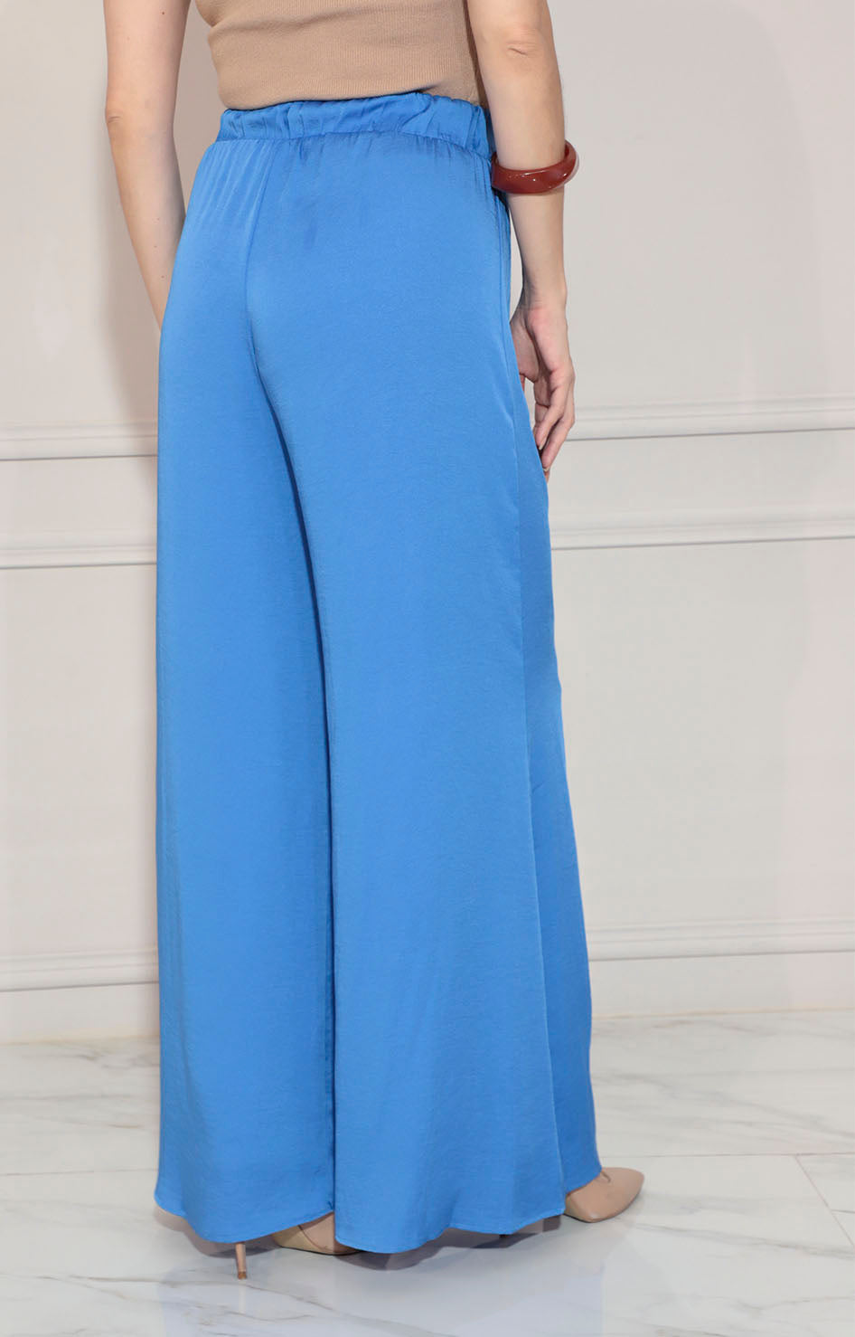 Pantalón azul con lazo - PANTALON Boutiquemirel 