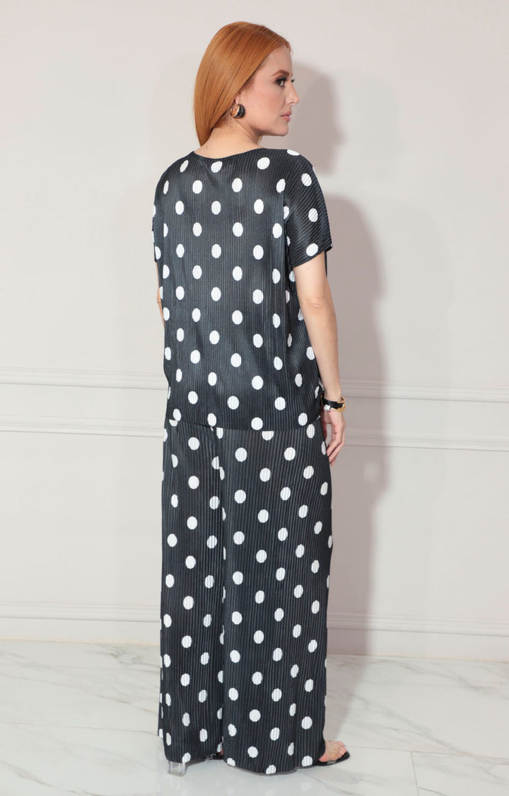 Conjunto negro polka-dots - CONJUNTO Boutiquemirel 