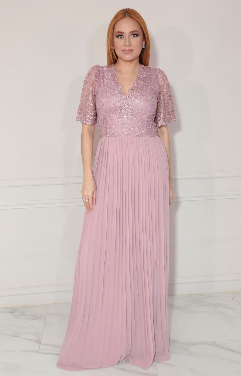 Vestido de gala rosa - VESTIDO Boutiquemirel 