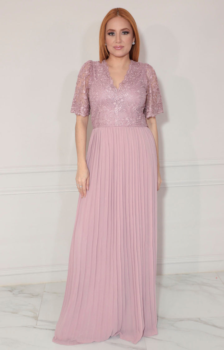 Vestido de gala rosa - VESTIDO Boutiquemirel 