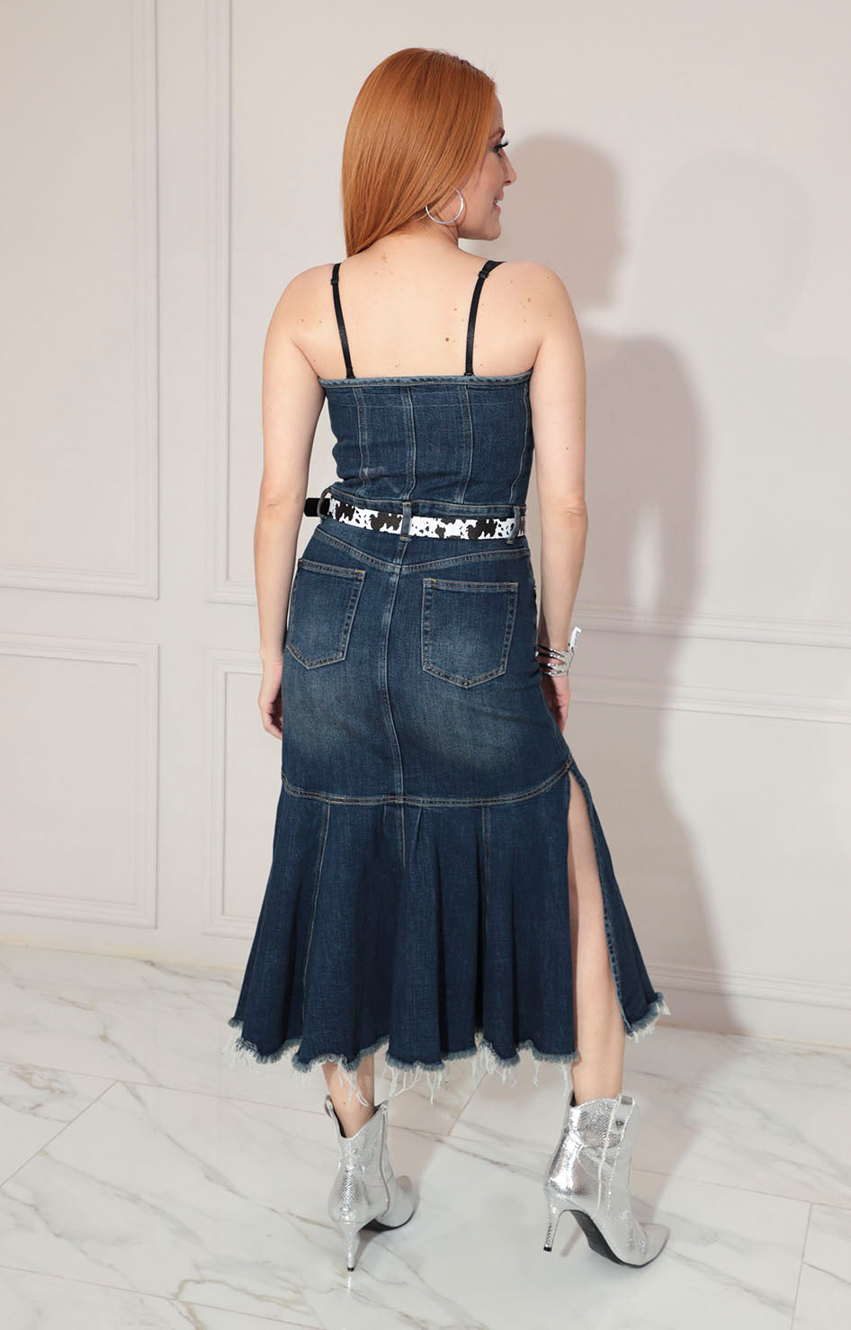 Vestido de mezclilla - VESTIDO Boutiquemirel 