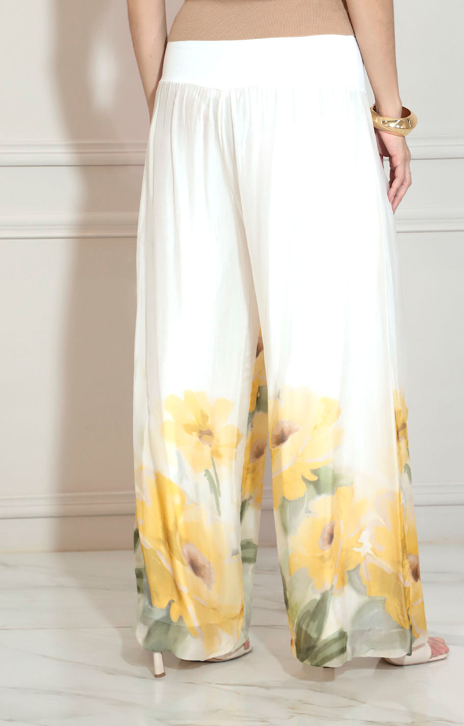 Pantalón gasa blanca - PANTALON Boutiquemirel 