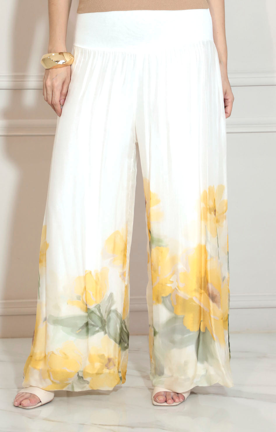 Pantalón gasa blanca - PANTALON Boutiquemirel 