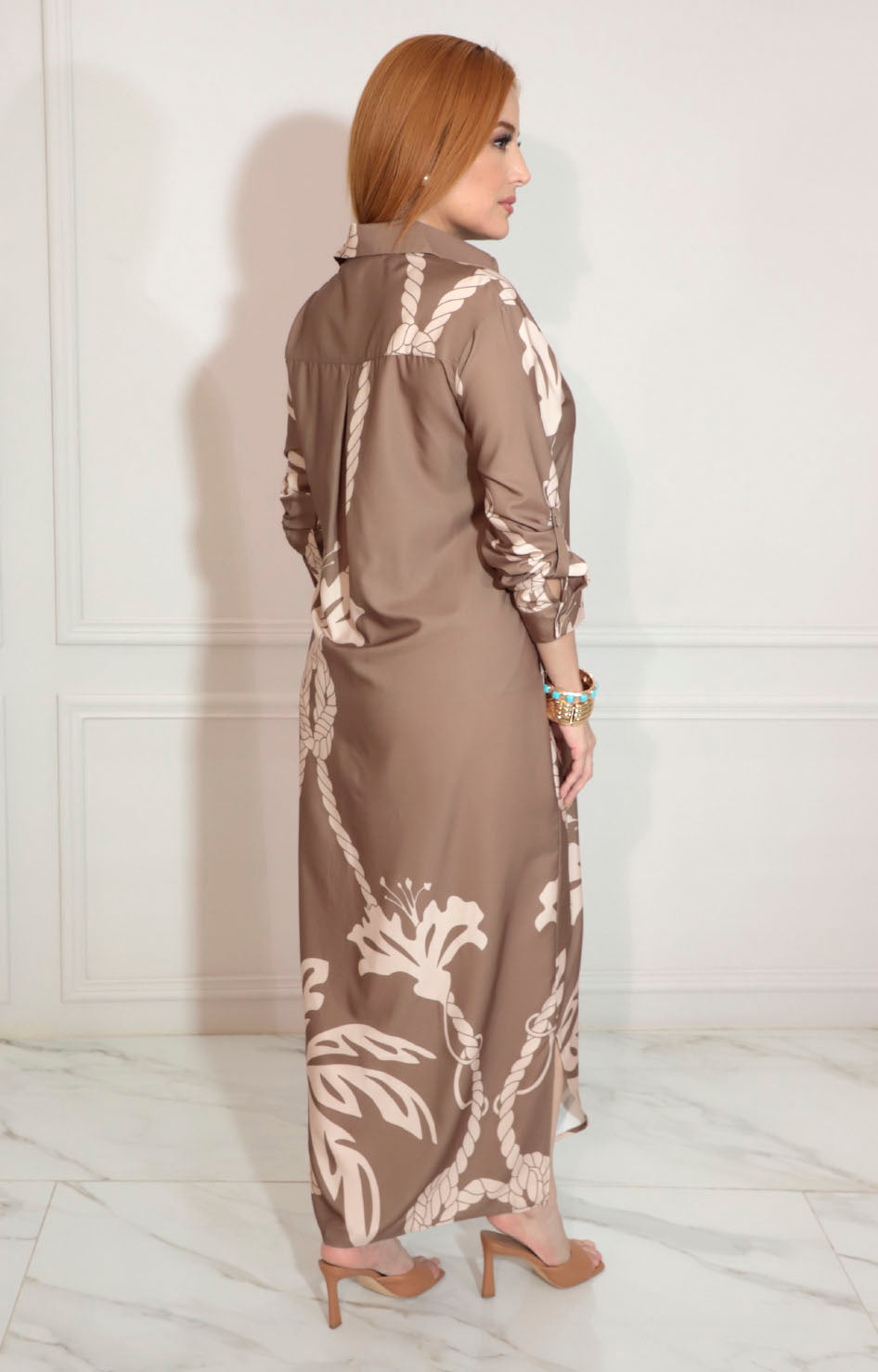 Vestido beige - VESTIDO Boutiquemirel 