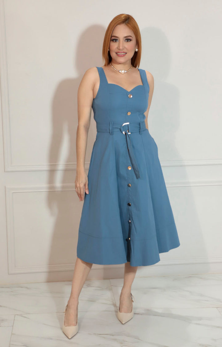 Vestido denim clara - VESTIDO Boutiquemirel 