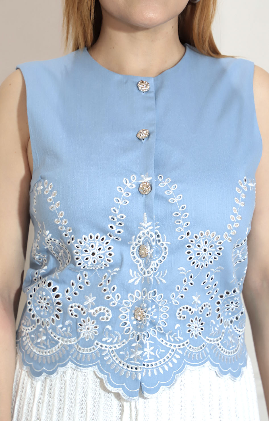 Blusa azul - BLUSA Boutiquemirel 