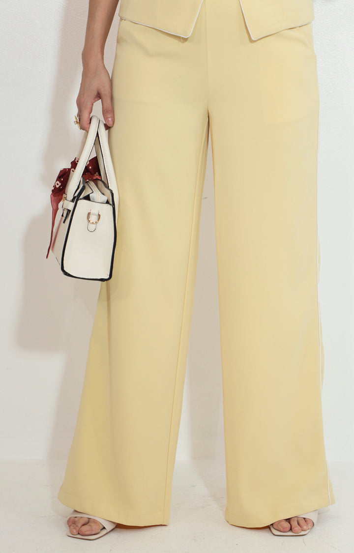Pantalon amarillo recto - PANTALON Boutiquemirel 