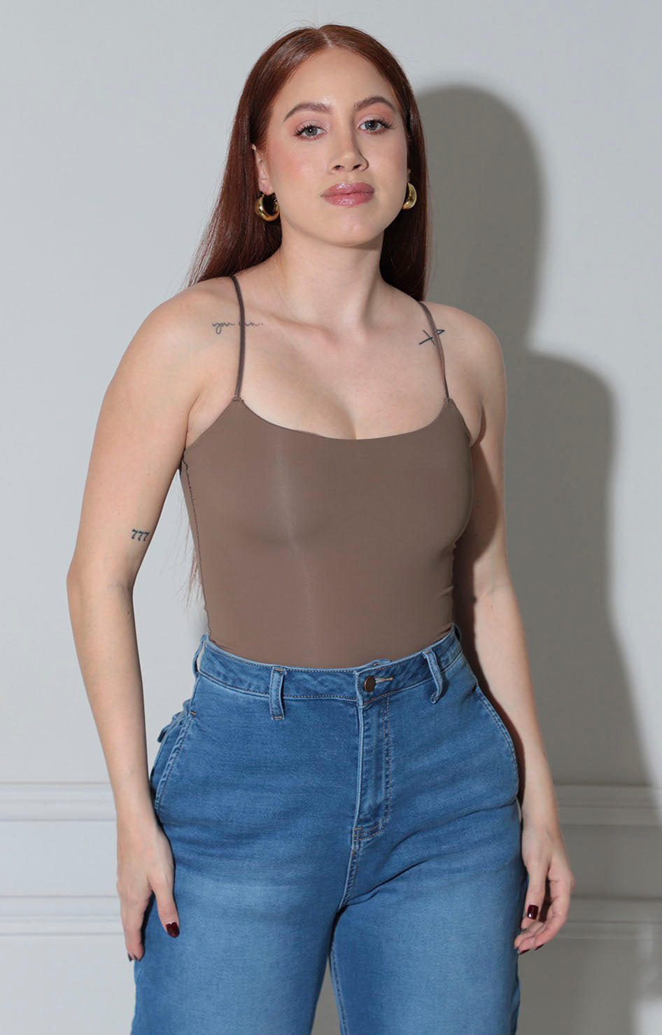 Panty blusa café - BLUSA Boutiquemirel 