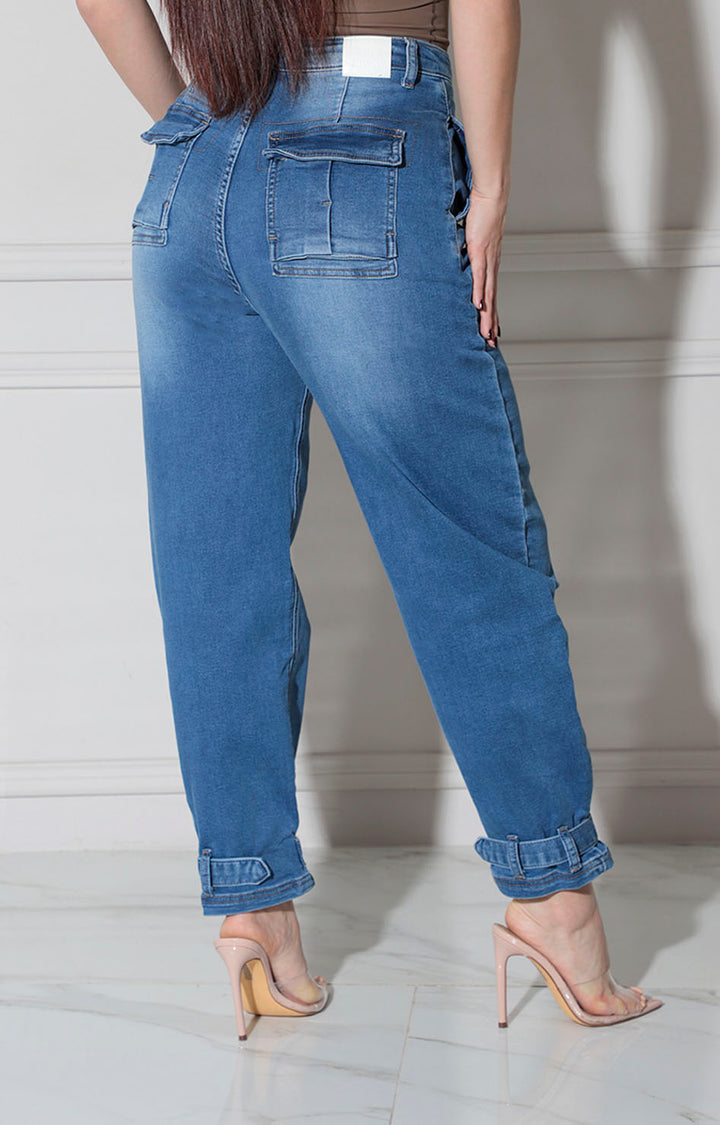 Pantalòn de mezclilla amplio - PANTALON Boutiquemirel 