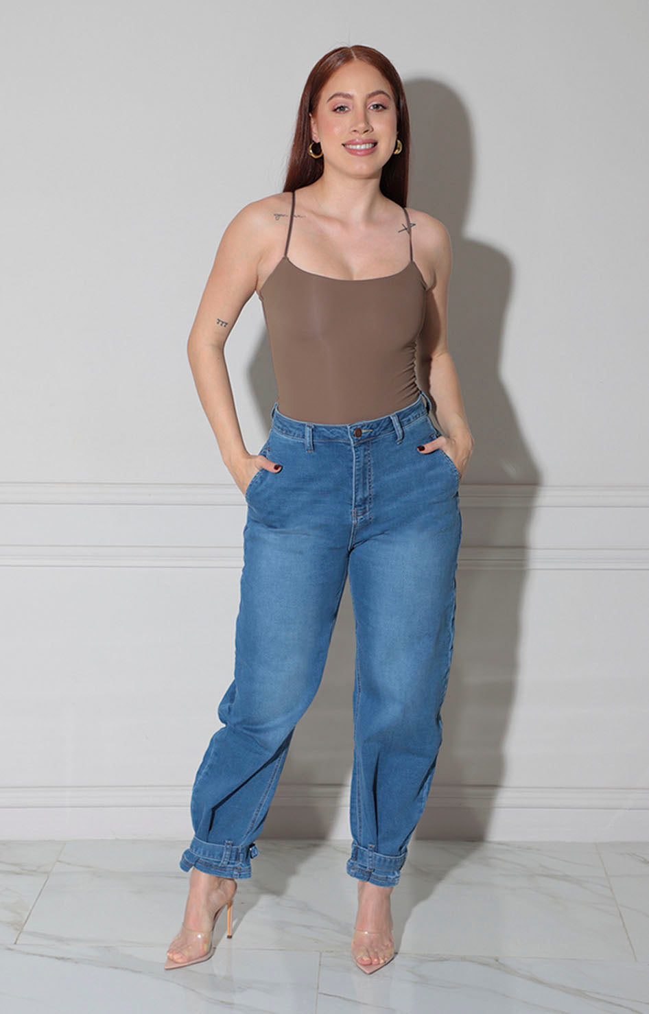Panty blusa café - BLUSA Boutiquemirel 