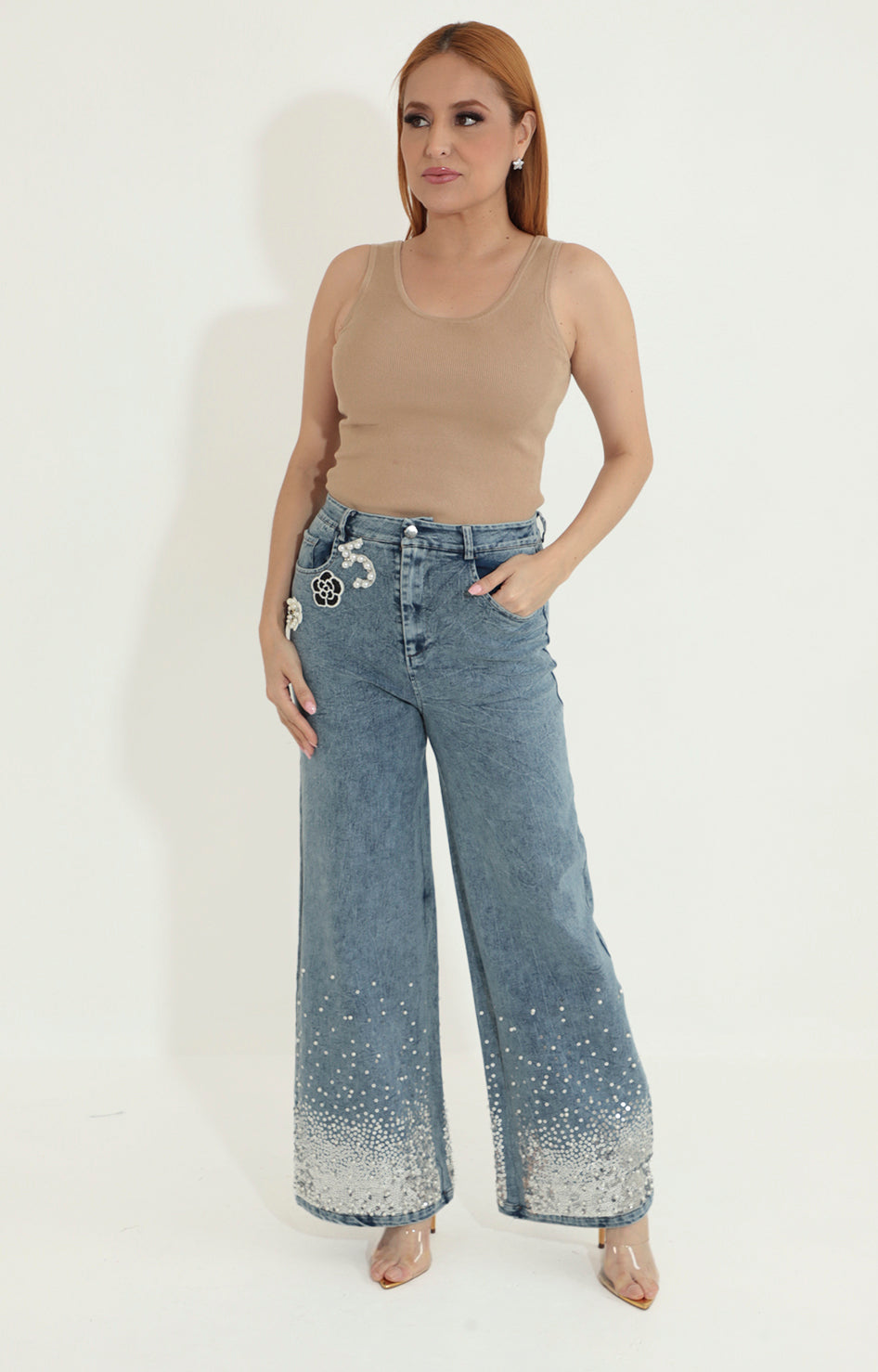 Pantalón de mezclilla - PANTALON Boutiquemirel 