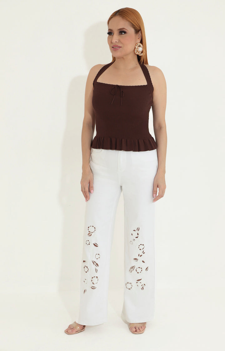 Blusa café - BLUSA Boutiquemirel 