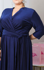 Vestido de lícra 3/4