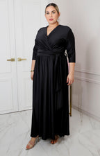 Vestido de lícra 3/4