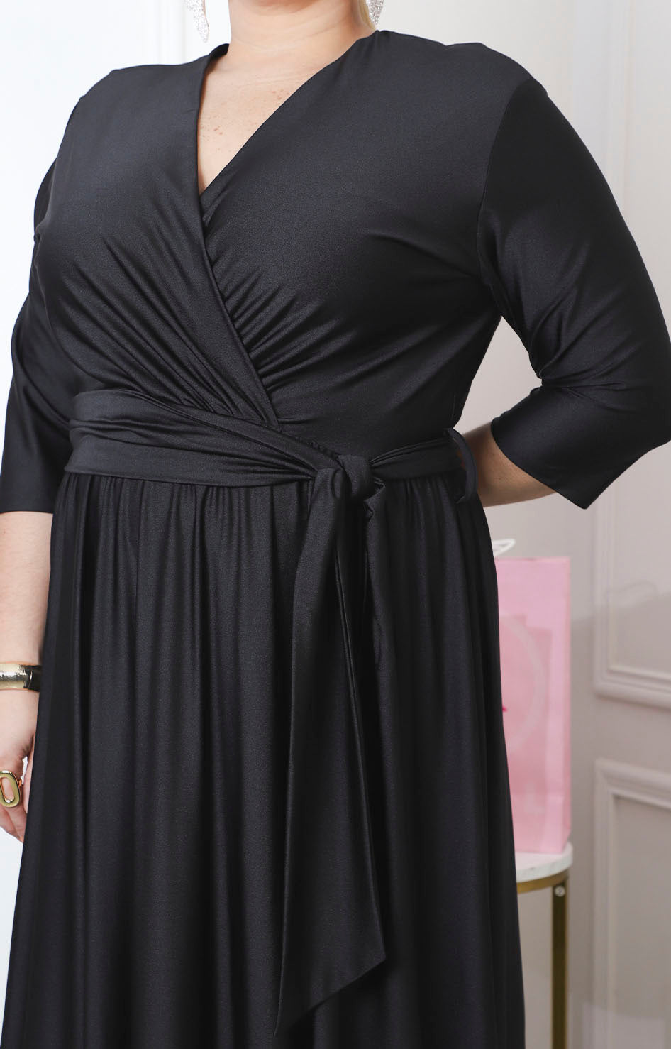 Vestido de lícra 3/4