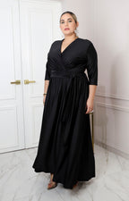 Vestido de lícra 3/4