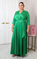 Vestido de lícra 3/4