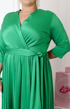 Vestido de lícra 3/4