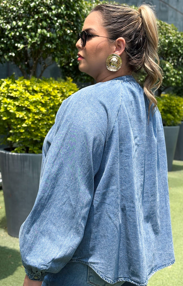 Blusa de mezclilla - BLUSA XL Boutiquemirel 