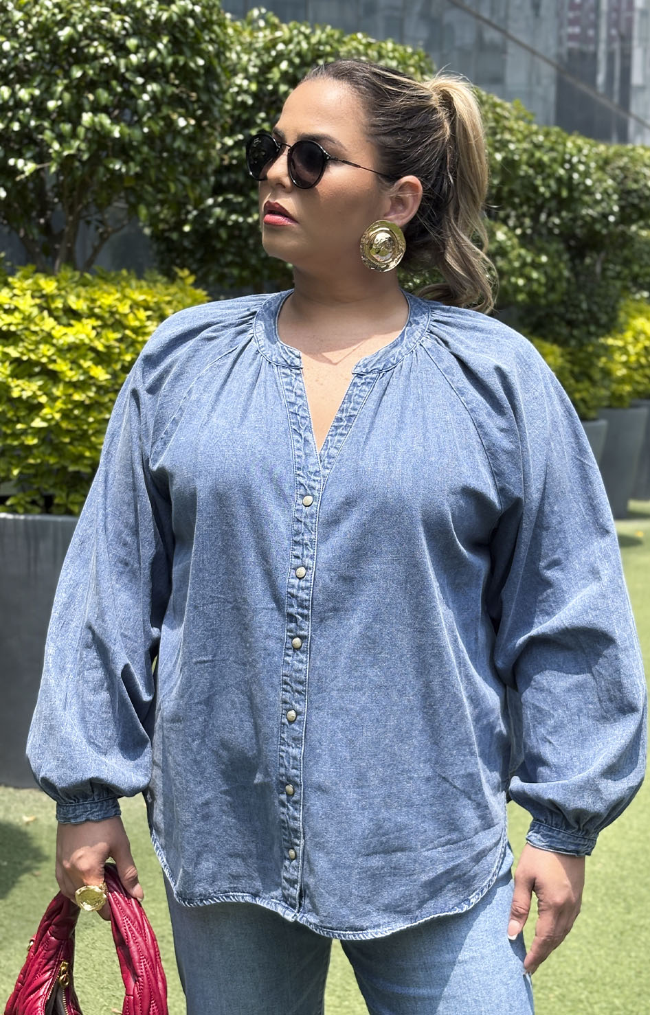 Blusa de mezclilla - BLUSA XL Boutiquemirel 