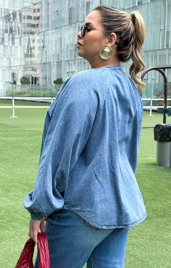 Blusa de mezclilla - BLUSA XL Boutiquemirel 
