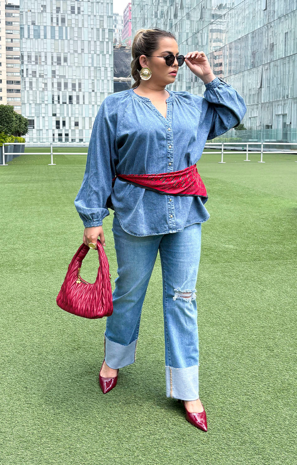 Blusa de mezclilla - BLUSA XL Boutiquemirel 