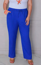IA Pantalon recto con elàstico - PANTALON CURVY Boutiquemirel 