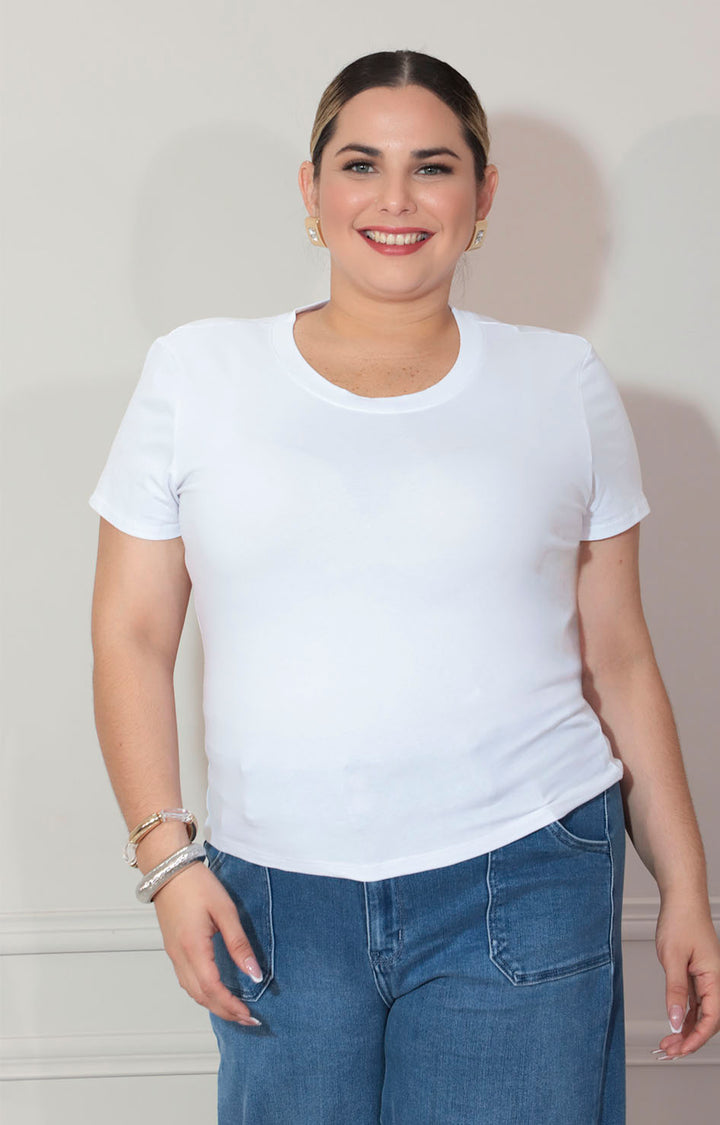 Blusa básica blanca - BLUSA XL Boutiquemirel 