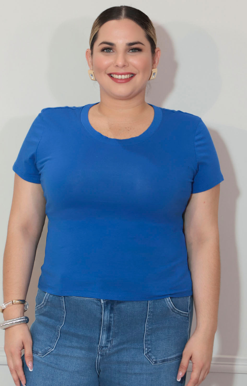 Blusa básica azul rey - BLUSA XL Boutiquemirel 