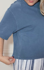 Blusa oversized azul - BLUSA XL Boutiquemirel 