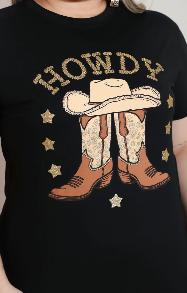 Blusa negra rodeo - BLUSA Boutiquemirel 