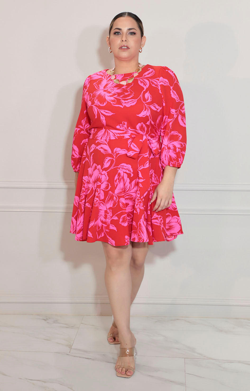 Vestido rojo con lazo - VESTIDO XL Boutiquemirel 