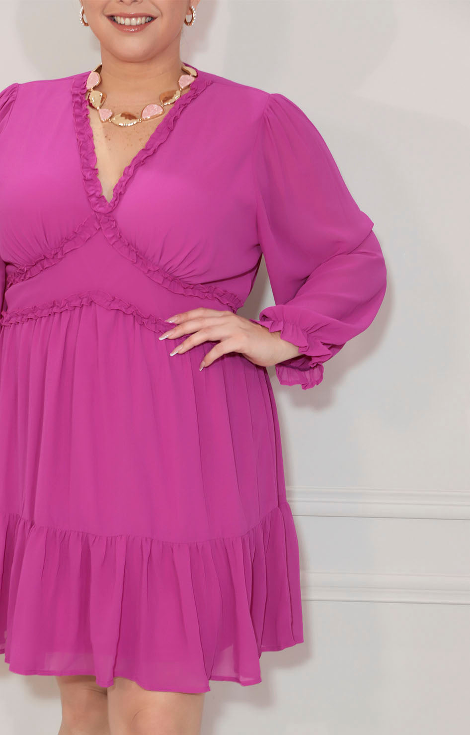 Vestido magenta - VESTIDO XL Boutiquemirel 