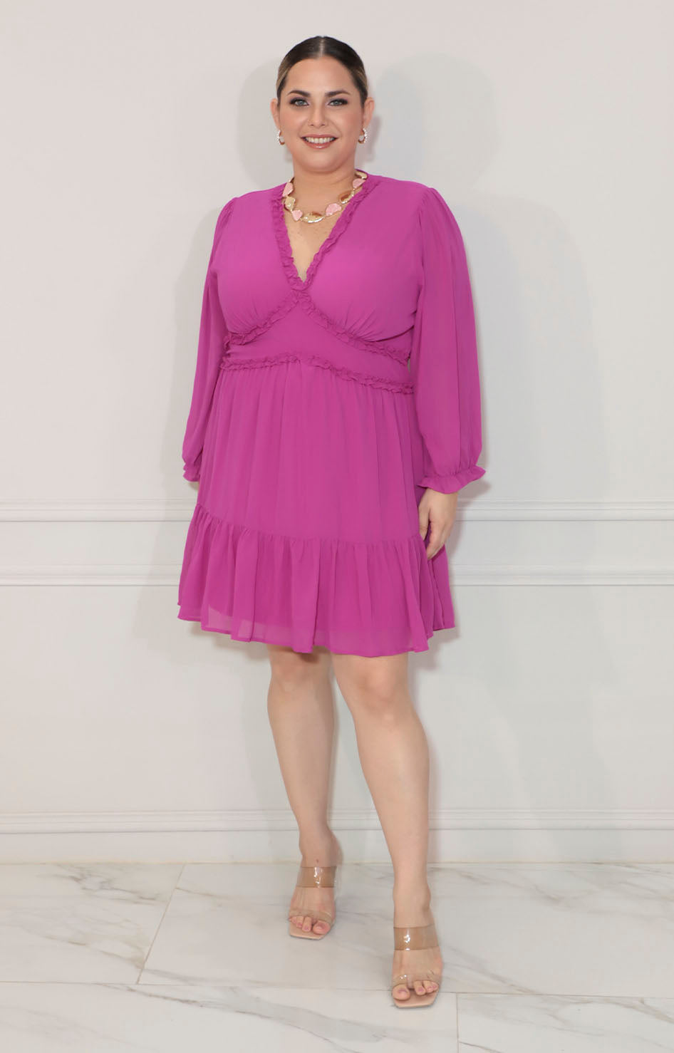 Vestido magenta - VESTIDO XL Boutiquemirel 