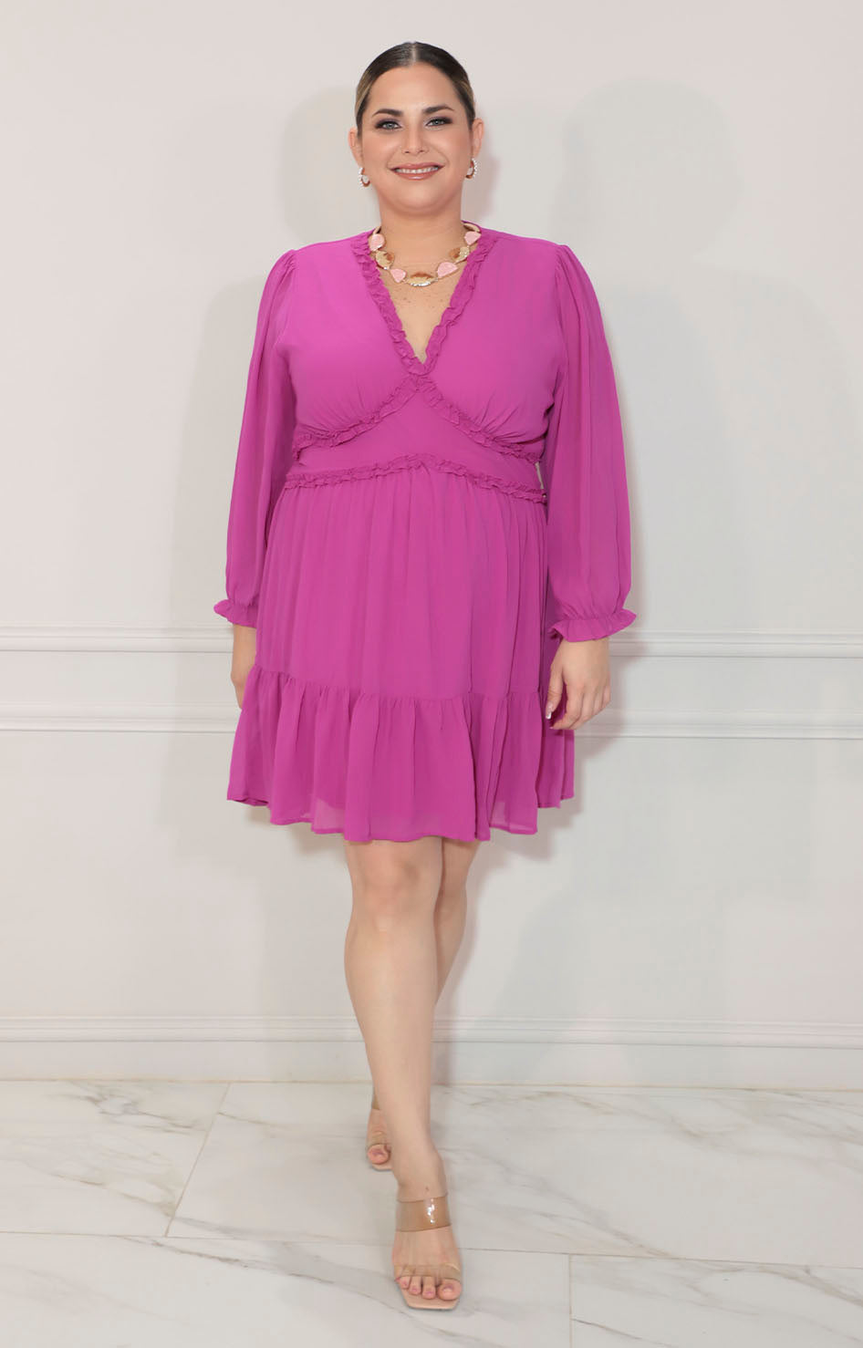 Vestido magenta - VESTIDO XL Boutiquemirel 