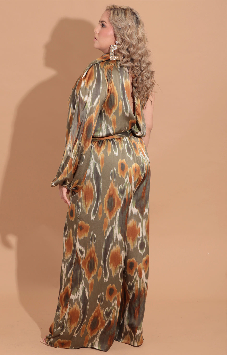 Palazzo mostaza estampado en verde - PALAZZO Boutiquemirel 