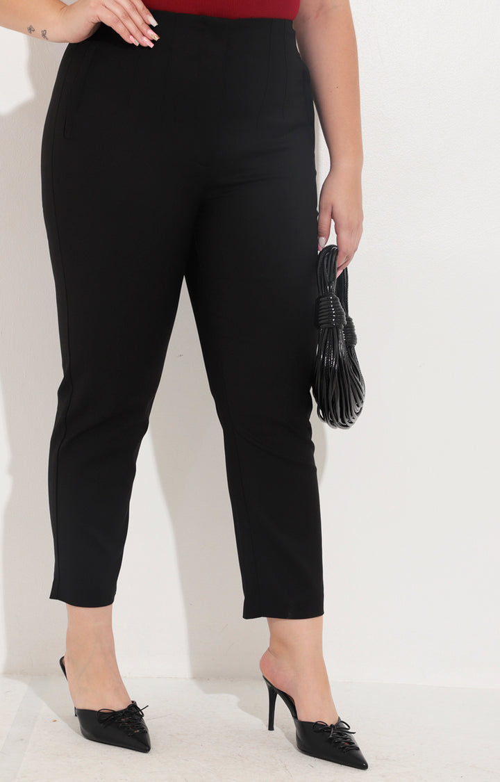 Pantalon recto negro - PANTALON Boutiquemirel 