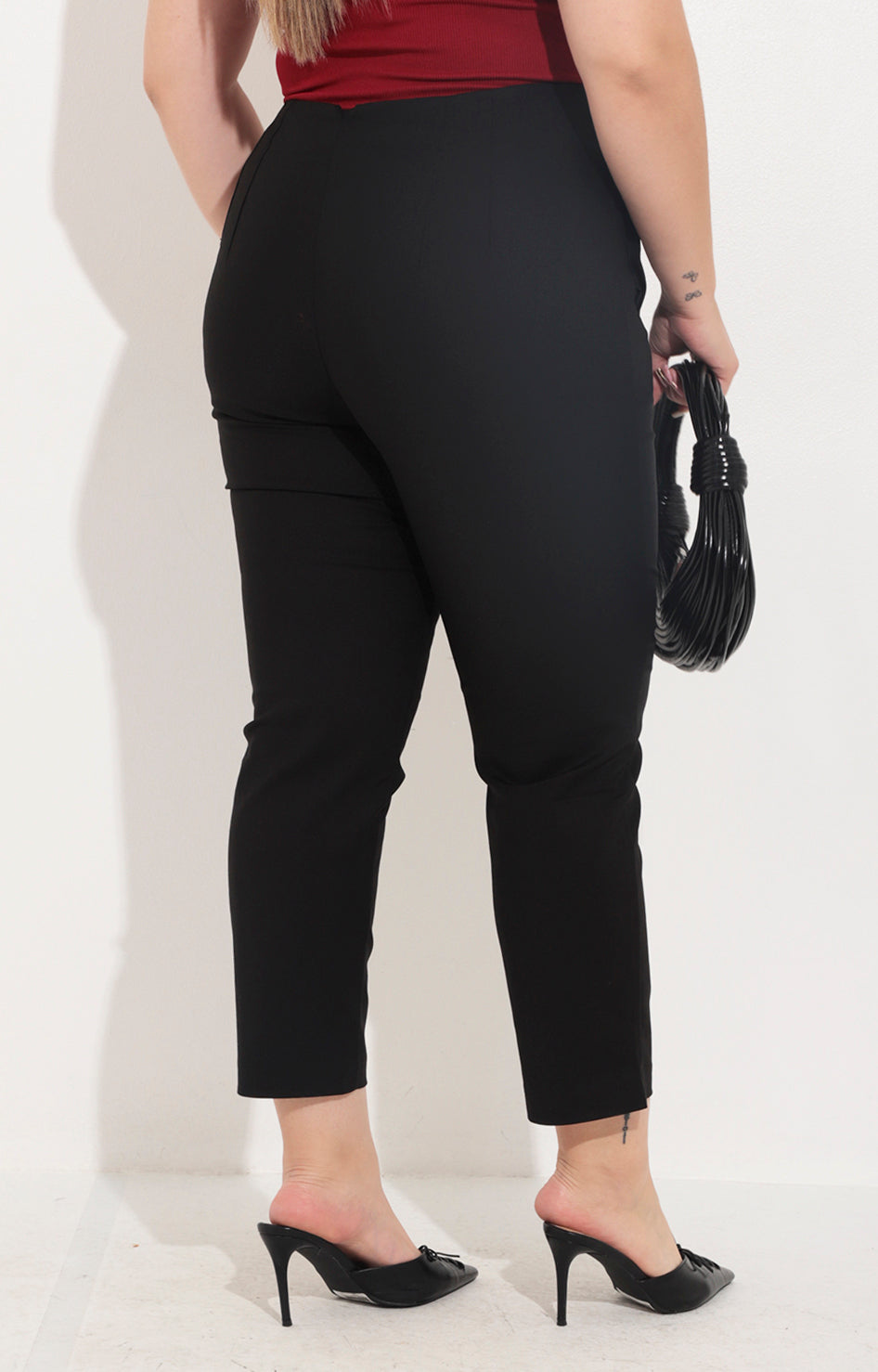 Pantalon recto negro - PANTALON Boutiquemirel 