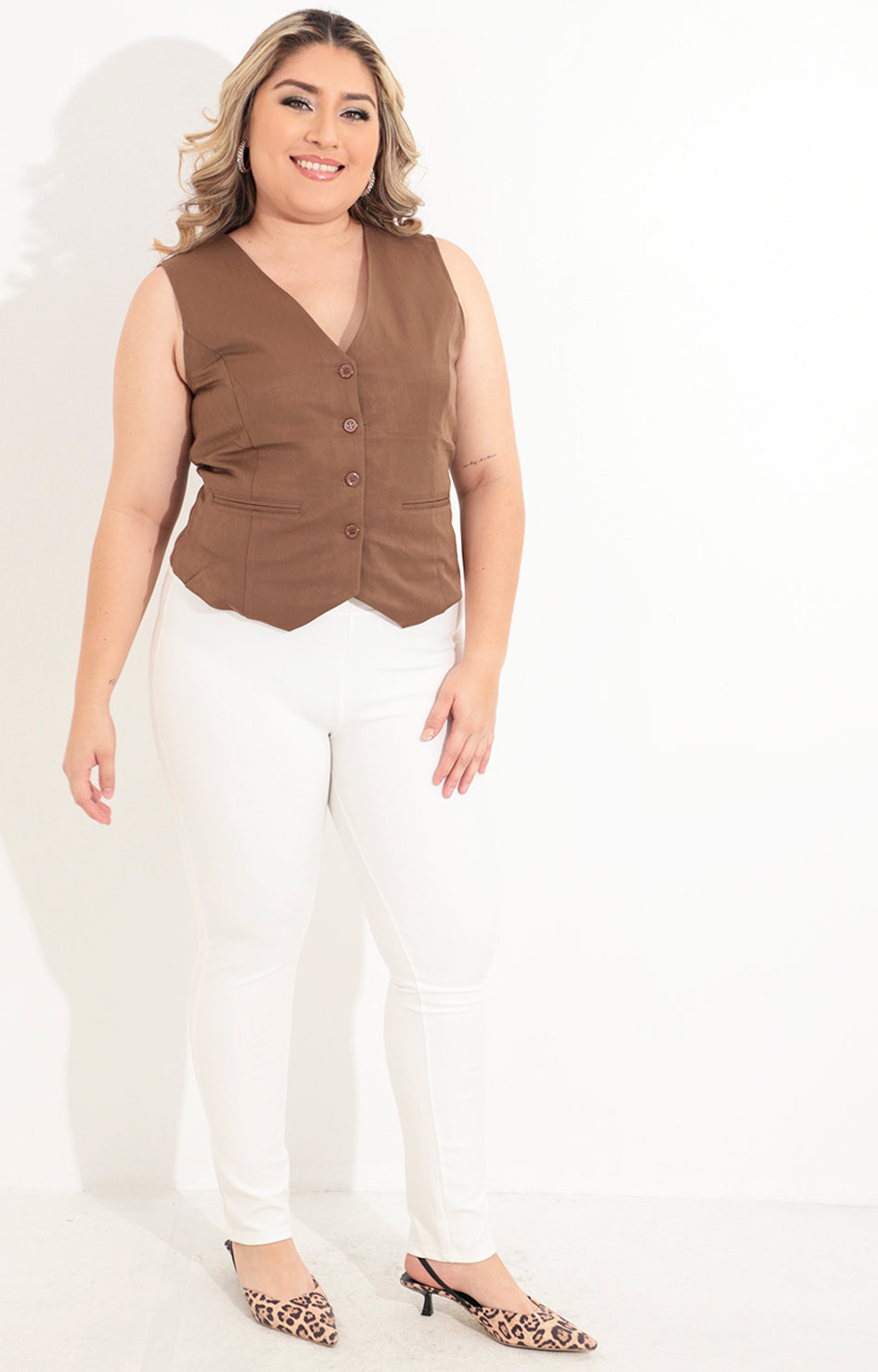 Pantalon blanco - PANTALON Boutiquemirel 