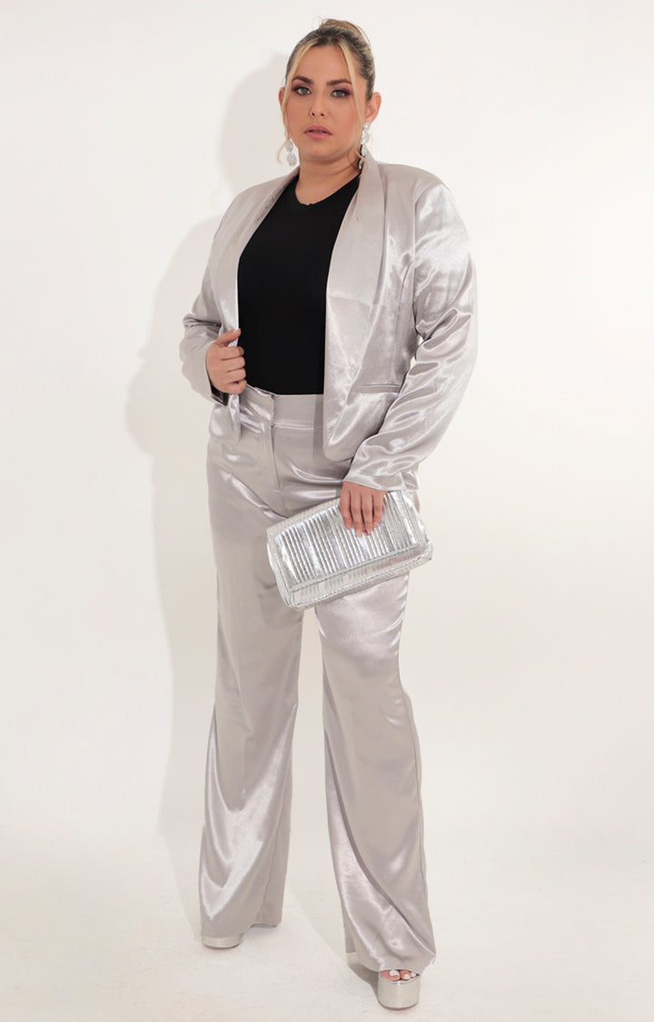 Chamarra plata - SACO Boutiquemirel 